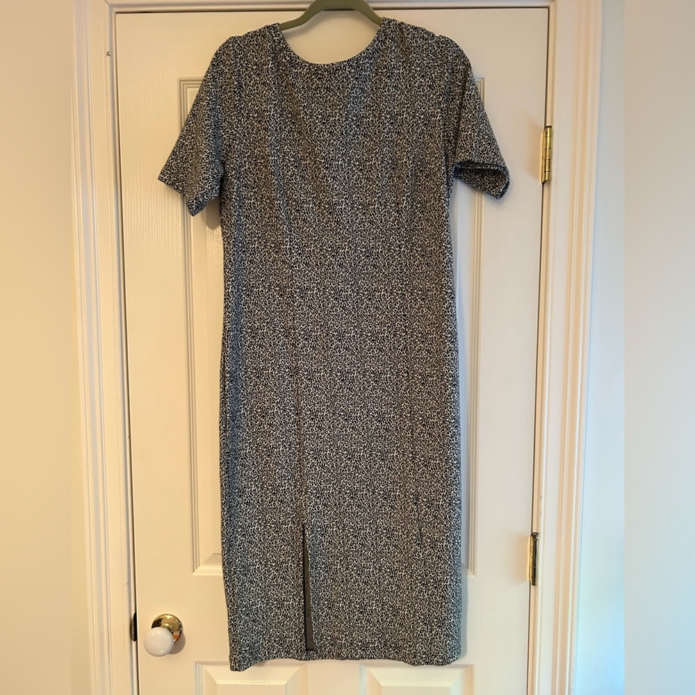 Loft leopard sweater dress